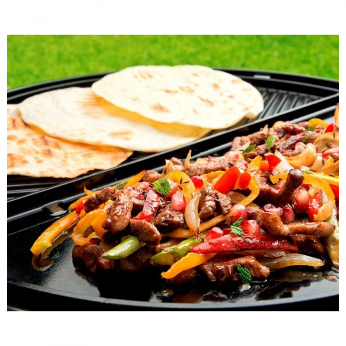 Cadac Grillplate Ribbete/Slett Skottel Braai 45 cm i gruppen Funnkroken / TOP DEALS hos Campmarket (69161)
