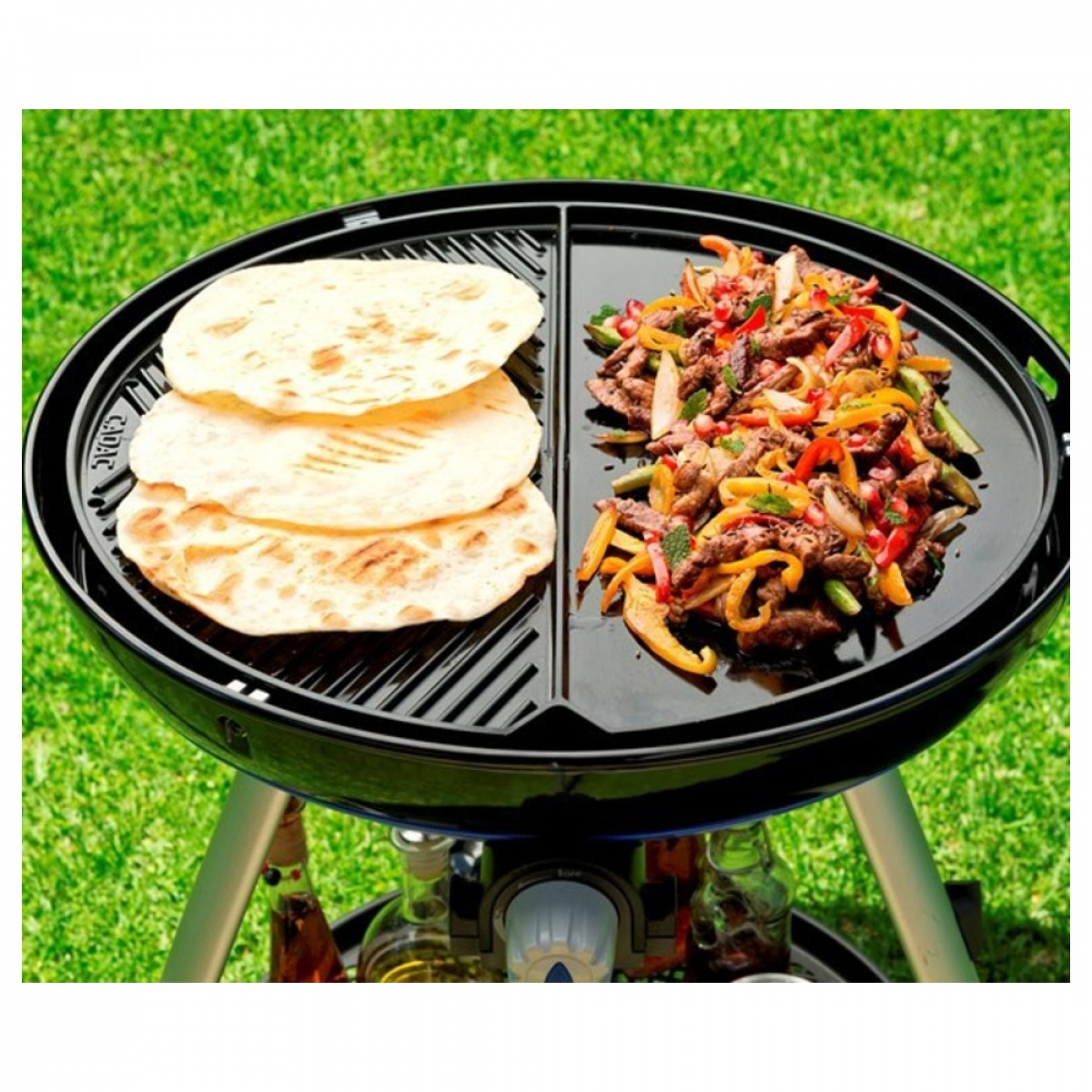 Cadac Grillplate Ribbete/Slett Skottel Braai 45 cm i gruppen Funnkroken / TOP DEALS hos Campmarket (69161)