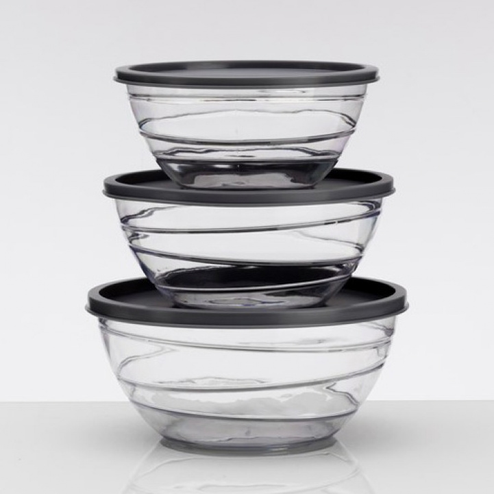 Flamefield Oppbevaringsbolle 3-pakning i gruppen Husholdning & Kjøkken / Kjøkkenutstyr / Mat & Lageroppbevaring hos Campmarket (69180)