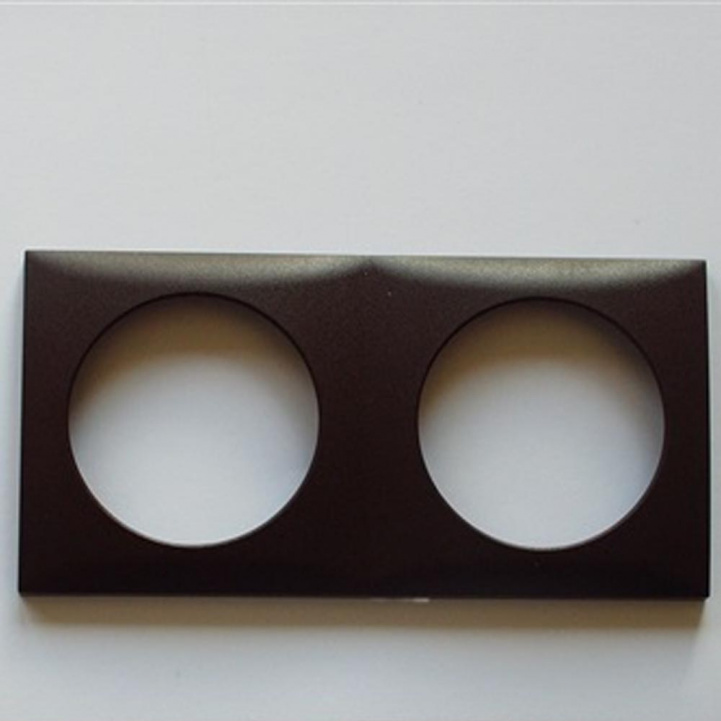 Dobbelram Brun Berker i gruppen Campingvogn & Bobilt / Elektronikk / Strømbryter & In/Utgang / Rammer hos Campmarket (69193)