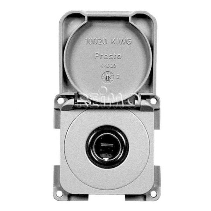 12 V Uttak grå i gruppen Campingvogn & Bobilt / Elektronikk / Strømbryter & In/Utgang / Uttak 12V hos Campmarket (69194)