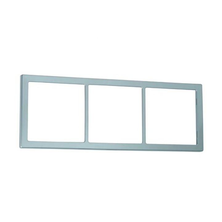 Trippelram Sølv i gruppen Campingvogn & Bobilt / Elektronikk / Strømbryter & In/Utgang / Rammer hos Campmarket (69196)