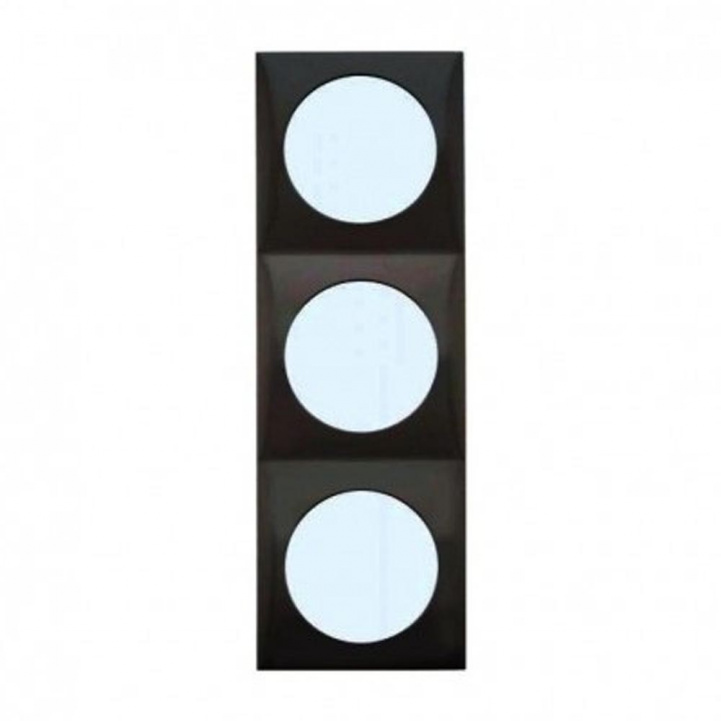 Trippelram Brun Berker i gruppen Campingvogn & Bobilt / Elektronikk / Strømbryter & In/Utgang / Rammer hos Campmarket (69206)