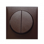 Berker Strømbryter Dobbel Brun Berker Strømbryter Dobbel Brun