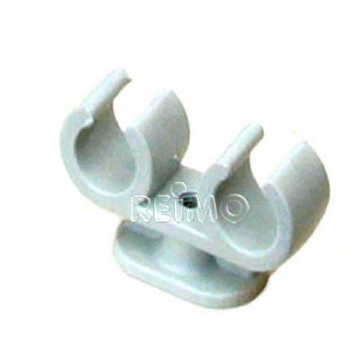 UniQuick Klammer 12 mm Dobbel 5-pakning i gruppen Vann & Sanitær / Vann / Vannkoplinger m.m. / Hurtigkoblinger hos Campmarket (69679)