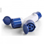 CEE-adapter 3-delt 230V