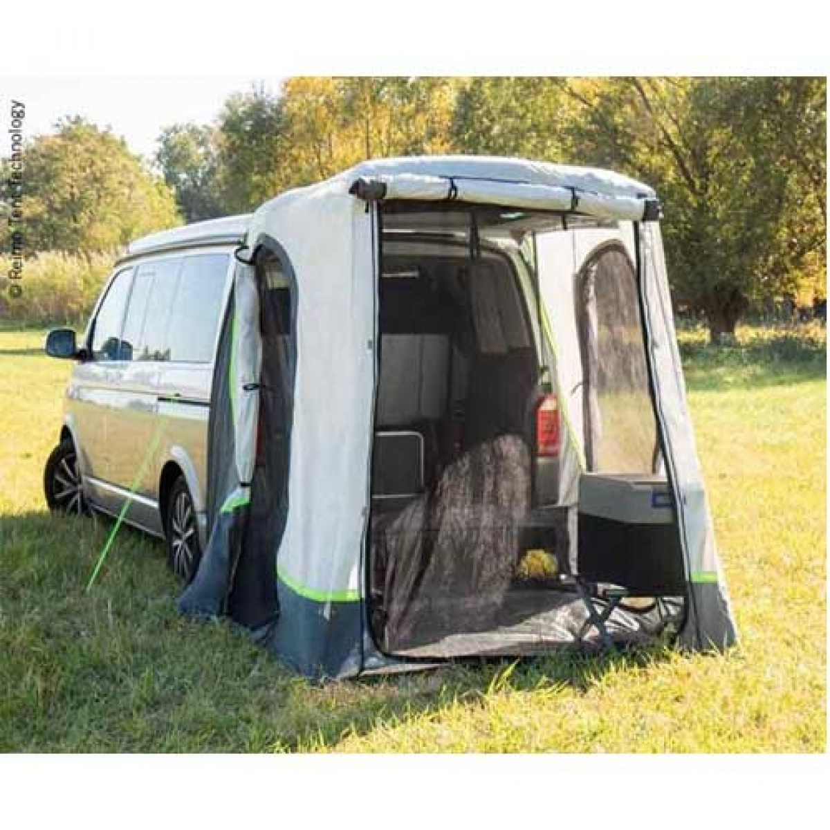 Reimo Bakgaveltelt Oppgradering Premium For VW T5/T6 i gruppen Campingvogn & Bobilt / Van & Plåtbiter / Fortelt Van / Stativtelt hos Campmarket (69937)