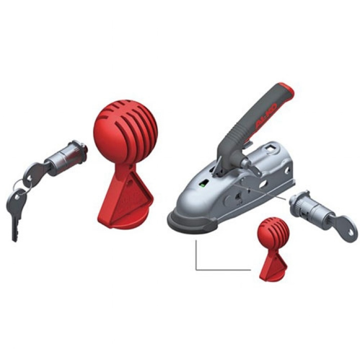 Instikkslås AK161/AK279 Med Safetyball i gruppen Campingvogn & Bobilt / Chassis / Flyttehjelp/Koblingshjelp / Glidelås hos Campmarket (70047)