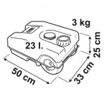 Fiamma Spillvannstank Roll 23