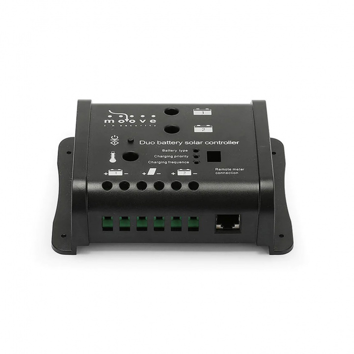 Regulator Moove 102 10Amp 175W PWM i gruppen Campingvogn & Bobilt / Elektronikk / Solpaneler / Solcelleregulatorer / PWM hos Campmarket (70130)