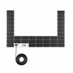 Solpanel VAN 90W C-formet 1310x820 mm