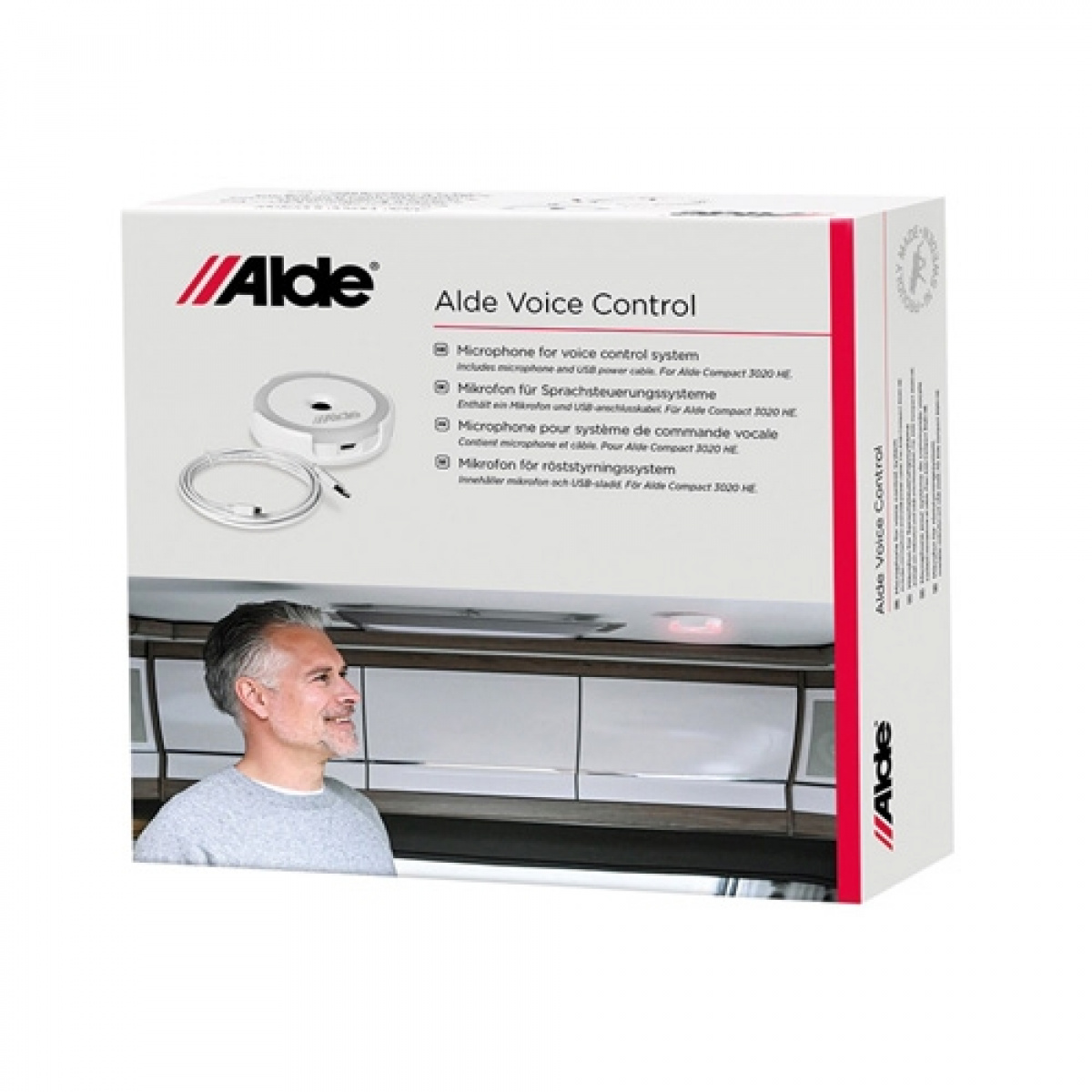 Alde Voice Control Mikrofon Engelsk i gruppen Campingvogn & Bobilt / Elektronikk / Batterier & Omformere / Energiovervåking hos Campmarket (70194)