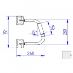 Thule Innstegshåndtak Kort Versjon