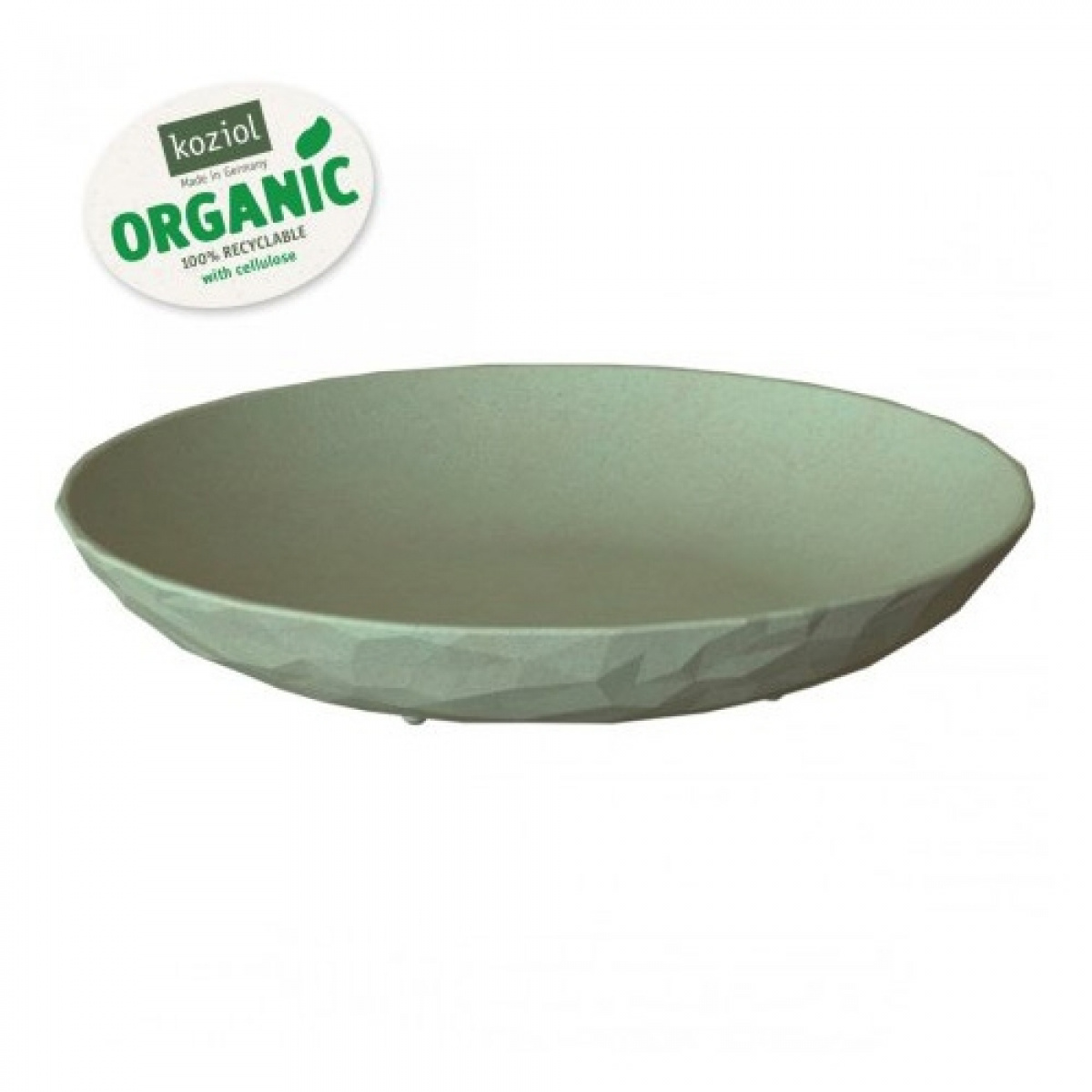 Koziol Dyp Tallerken 22 cm 4-Pack Økologisk i gruppen Husholdning & Kjøkken / Servering / Tallerkener hos Campmarket (70206)