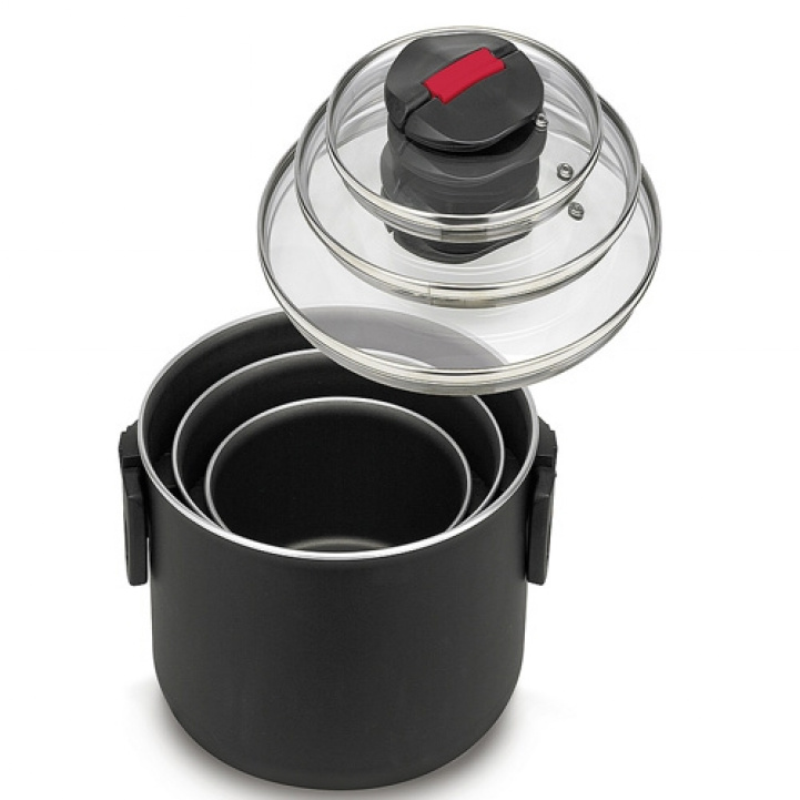 Ballarini Kasserolle sett 6 deler i gruppen Husholdning & Kjøkken / Kjøkkenutstyr / Kasseroller og Panner hos Campmarket (70235)