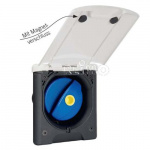 Vannpåfylling med magnetlås, Mørk grå