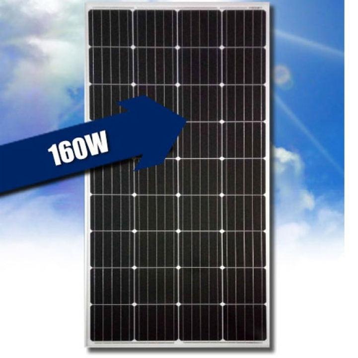 LTC Solcelle Bred 160W i gruppen Campingvogn & Bobilt / Elektronikk / Solpaneler hos Campmarket (70361)