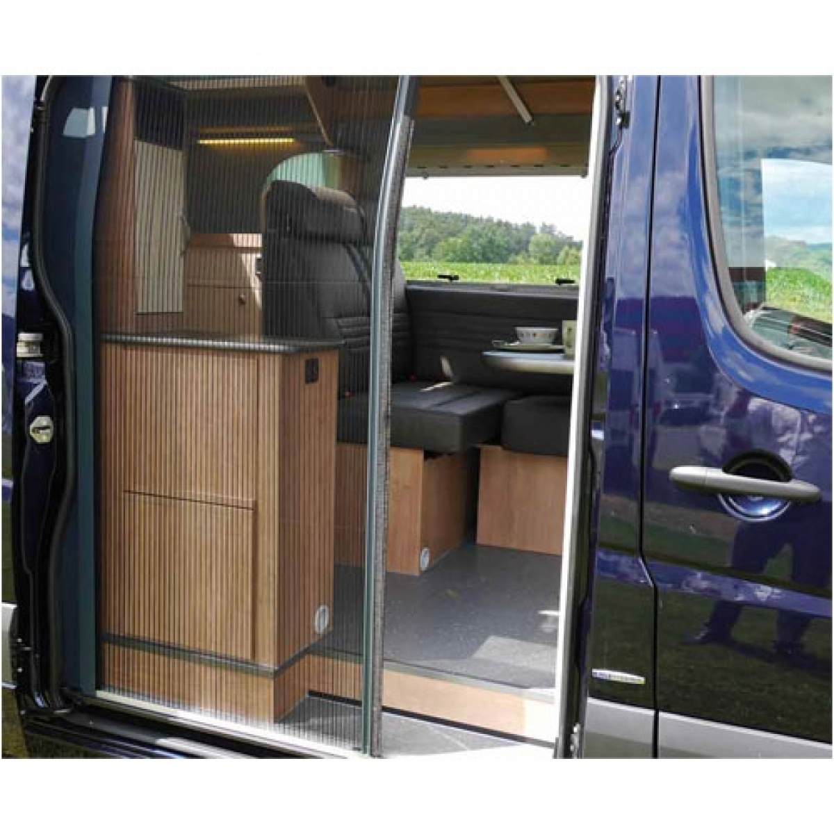 Myggnett kassett til sidedør MB Sprinter 1960x1360mm i gruppen Campingvogn & Bobilt / Chassis / Annet hos Campmarket (70385)