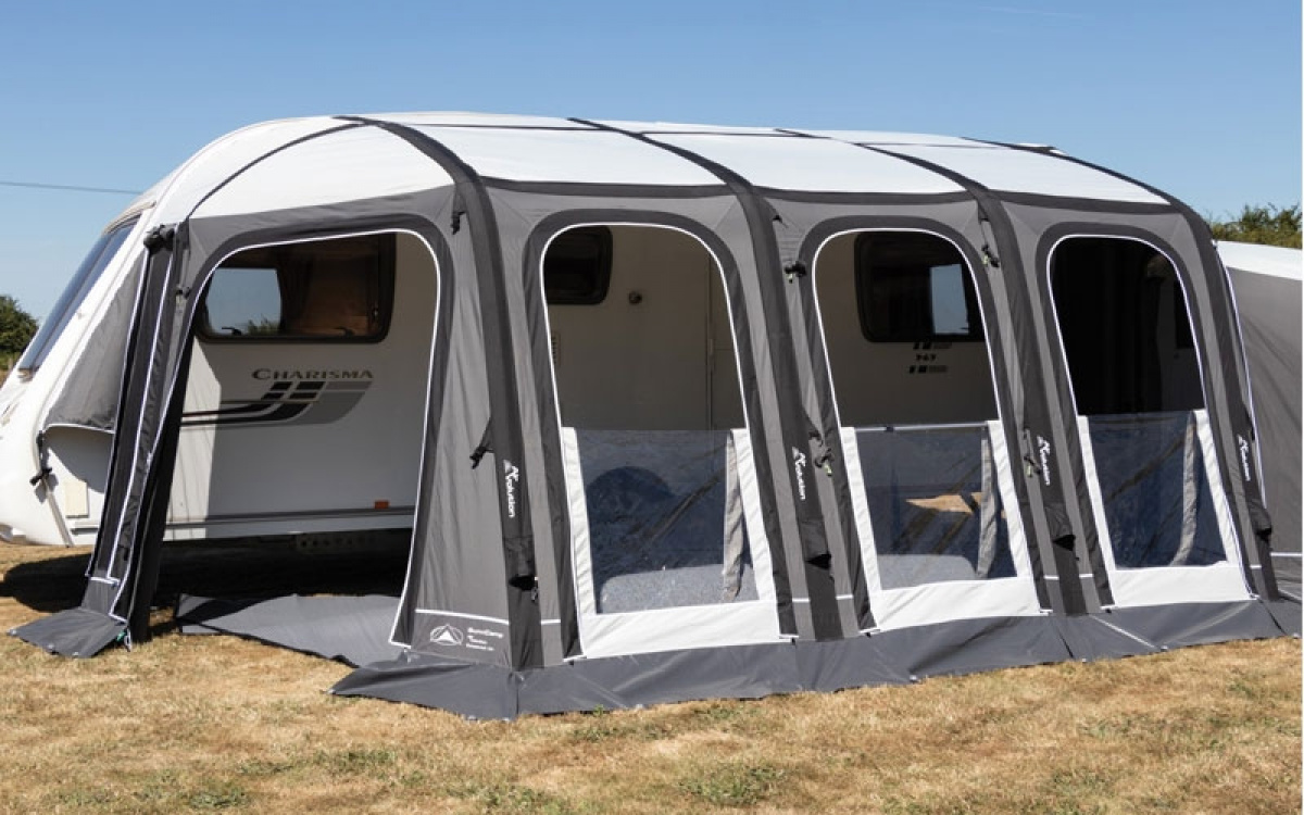 SunnCamp Esteemed Air 250 i gruppen Fortelt & Markiser / Fortelt Campingvogn / Lufttelt Campingvogn / A-måltilpassede Lufttelt Campingvogn hos Campmarket (70396)