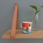 Muminmugg Melamin Skog & Sjø Oransje