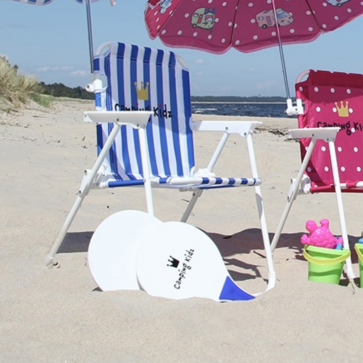 Camping Kidz Beachtennis i gruppen Annet / Leker & Spill hos Campmarket (70906)