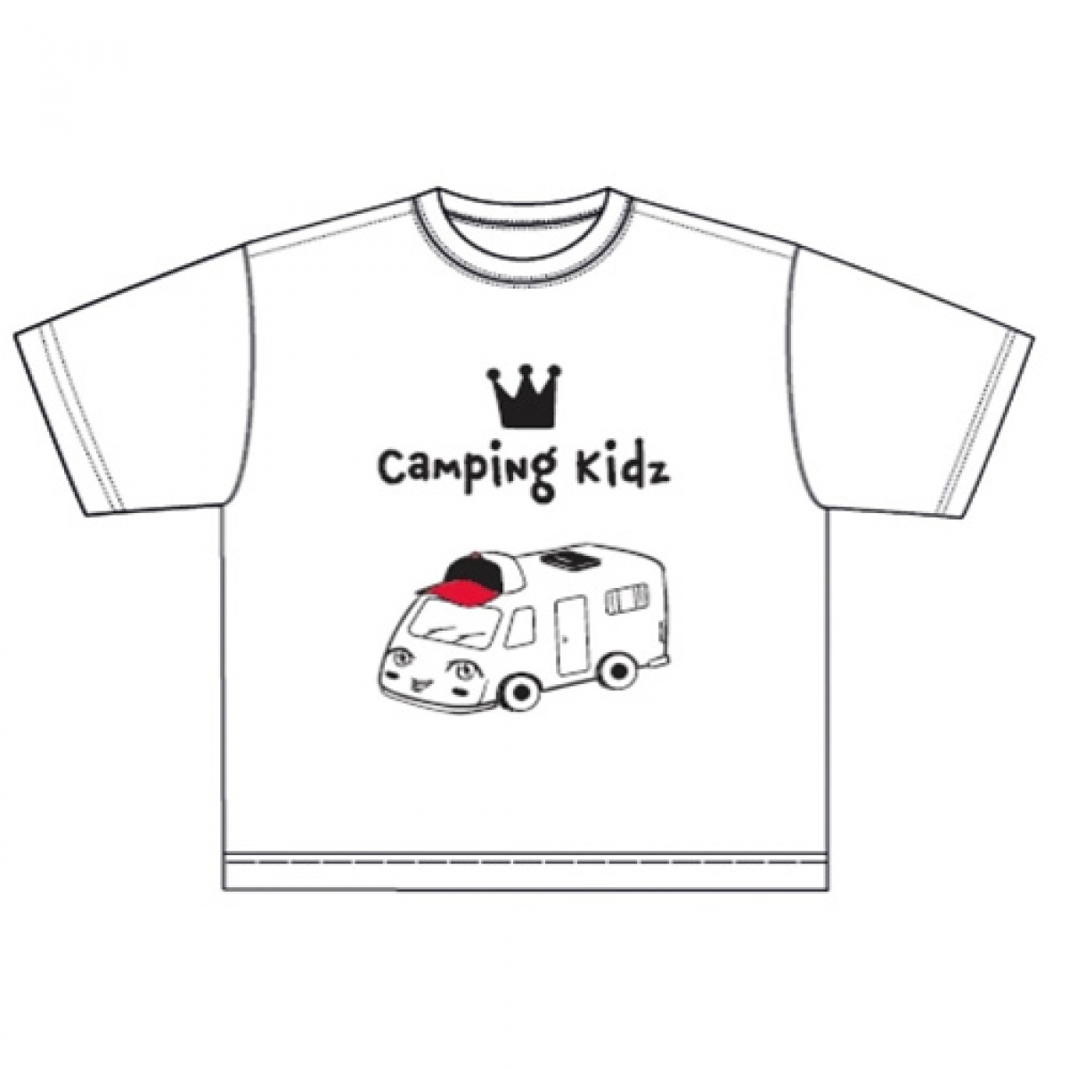 Camping Kidz T-skjorte i gruppen Hjem & Innredning / Klær & Tilbehør / Klær hos Campmarket (70909)