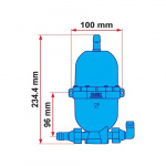 Trykkakkumulator Fiamma A20