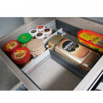 Purvario Lådförvaring 8-deler Hvit/Grå