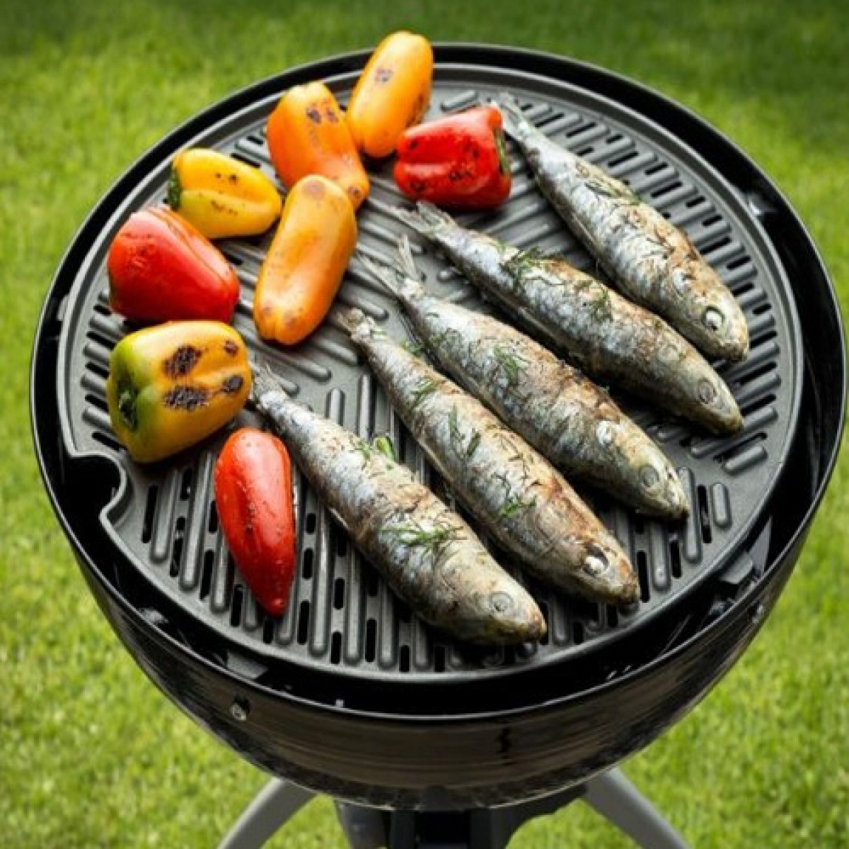 Cadac Grillplate BBQ GrilloChef 2 i gruppen Husholdning & Kjøkken / Griller / Grilltilbehør hos Campmarket (71030)