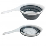 Silikon Dørslag Hvit/Grå