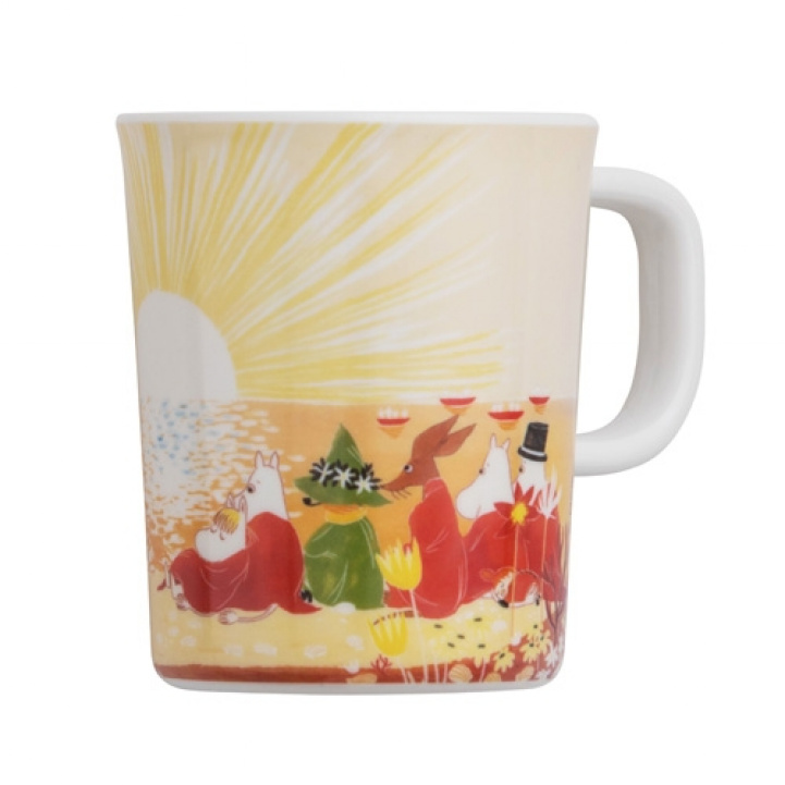 Muminmugg Med Håndtak Vårt Hav Oransje i gruppen Husholdning & Kjøkken / Servering / Barneserviser hos Campmarket (71118)