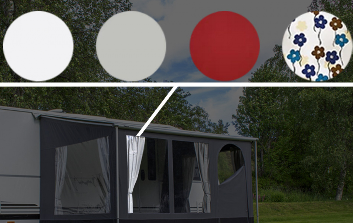Svenska-Tält Markistelt Thule 1200 i gruppen Fortelt & Markiser / Markiser / Campingvognmarkiser / Front & Gavler Campingvognmarkiser / Sider & Fronter Thule/Omnistor hos Campmarket (71170)