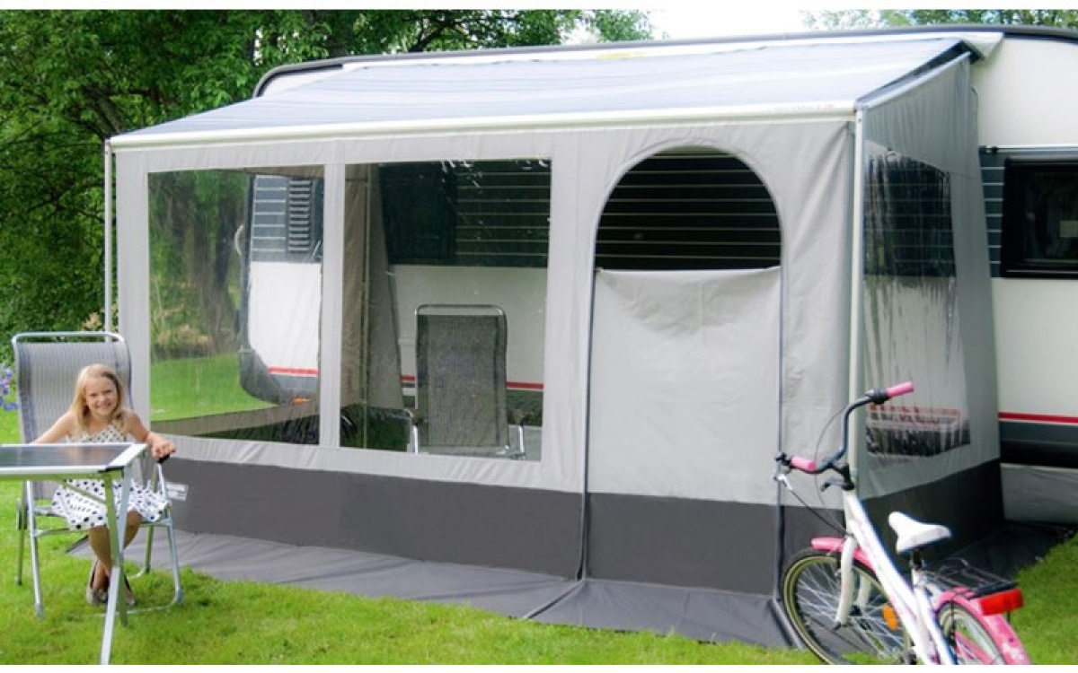 Svensk-Telt Markistelt Caravanstore XL i gruppen Fortelt & Markiser / Markiser / Campingvognmarkiser / Front & Gavler Campingvognmarkiser / Sider & Fronter Caravanstore XL hos Campmarket (71171)