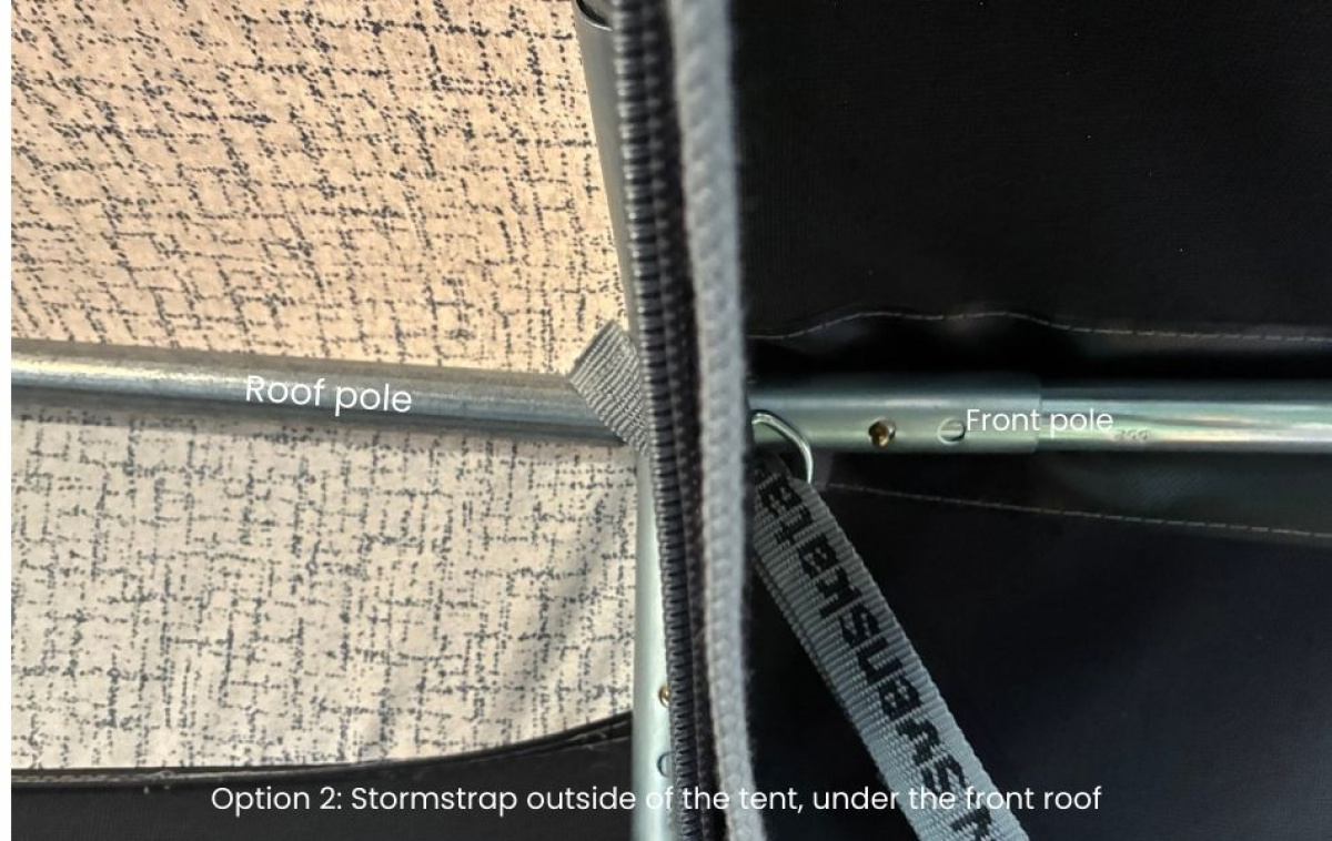 Svenska-Tält Stormsikring XL 2-pakning i gruppen Fortelt & Markiser / Tilbehør-Deler / Tilbehør A-målstelt / Tilbehør Svenske-Telt hos Campmarket (71178)