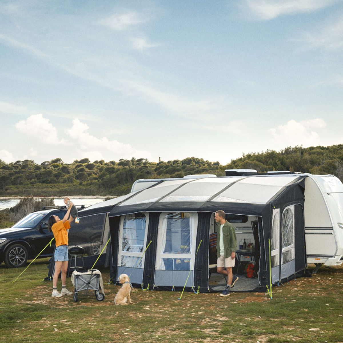 Dometic Ace Air Pro 500 i gruppen Fortelt & Markiser / Fortelt Campingvogn / Lufttelt Campingvogn / Dometic Lufttelt Campingvogn hos Campmarket (71342)