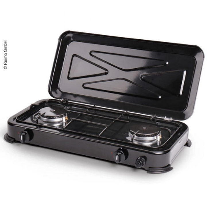 Camp4 Gasskomfyr Mary 2-Brenner i gruppen Husholdning & Kjøkken / Kjøkkenapparater / Gasskomfyr hos Campmarket (71405)