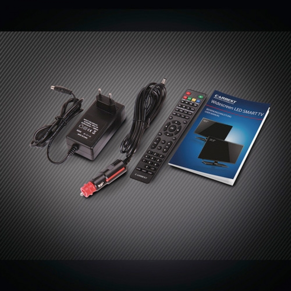 Carbest Smart-TV LED 18,5 tommer Full HD i gruppen Campingvogn & Bobilt / Elektronikk / TV, Bilde & Lyd / TV hos Campmarket (71434)