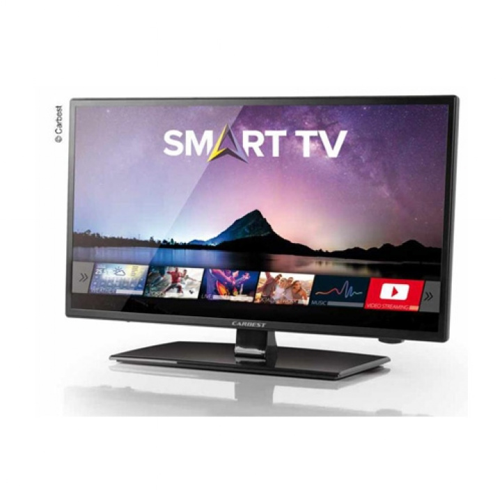 Carbest Smart-TV LED 23,6 tommer i gruppen Campingvogn & Bobilt / Elektronikk / TV, Bilde & Lyd / TV hos Campmarket (71435)