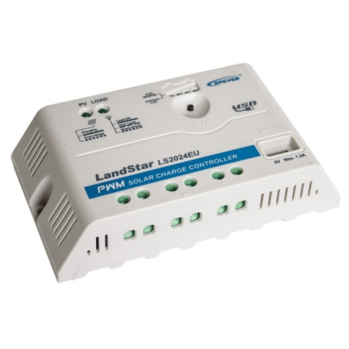 Solcelle regulator PWM 20A Til 69590 i gruppen Campingvogn & Bobilt / Elektronikk / Solpaneler / Solcelleregulatorer / PWM hos Campmarket (71834)