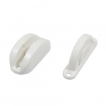 Dørholder Rund Hvit