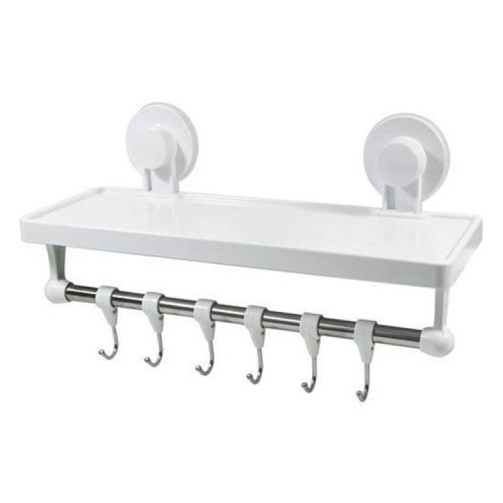 Oppbevaringshylle Hvit i gruppen Husholdning & Kjøkken / Kjøkkenutstyr / Mat & Lageroppbevaring hos Campmarket (71843)