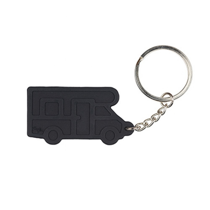 Nøkkelring Campingvogn Classic Svart i gruppen Annet / Annet hos Campmarket (71961)