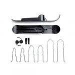 SnowWalk Til Skrinda Svart 2-Pack