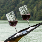 Silwy vinglass magnetisk 2-pakning