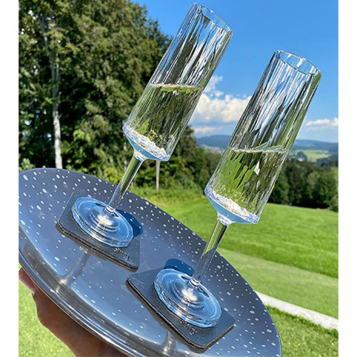 Silwy Proseccoglass Magnetisk 2-Pack i gruppen Husholdning & Kjøkken / Glass & Krus / Magnetiske Glass hos Campmarket (72141)
