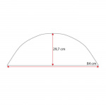 Hjulhusdeksel Singel Knaus 2015-