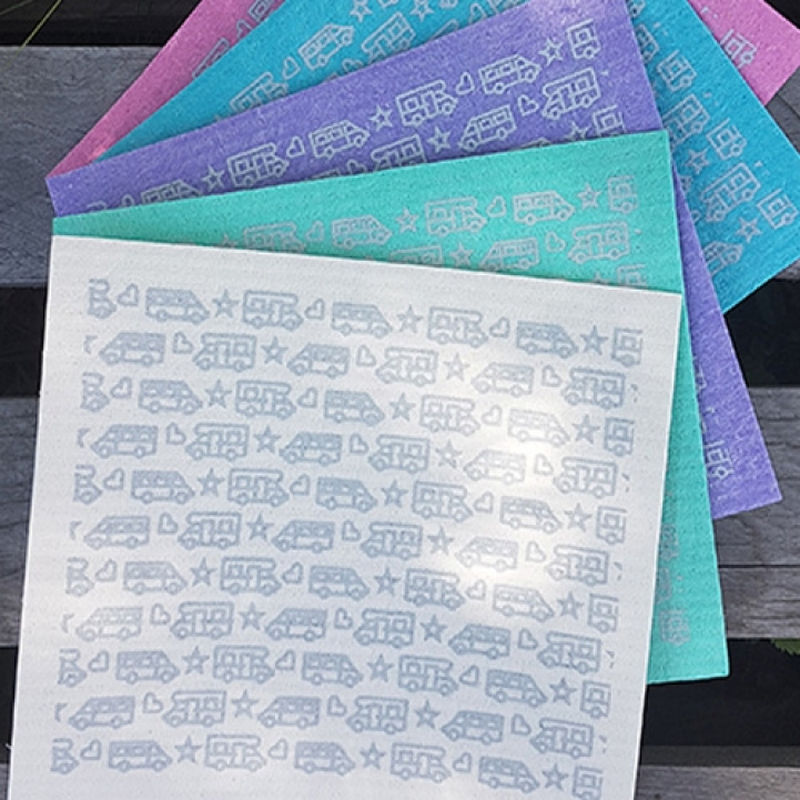 Diskduk Bobilmønster i gruppen Husholdning & Kjøkken / Vask, Rengjøring & Oppvask / Rengjøring hos Campmarket (72298)