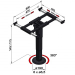 Bordstativ Justerbart