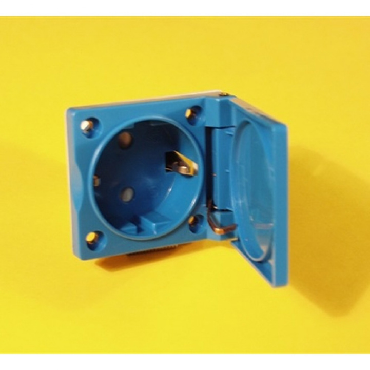 1 Veisuttak Ip 44 i gruppen Campingvogn & Bobilt / Elektronikk / Strømbryter & In/Utgang / Elingang & Tilkobling hos Campmarket (72708)