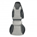 Overtrekk Svart/Grå til Fiat Ducato 14-